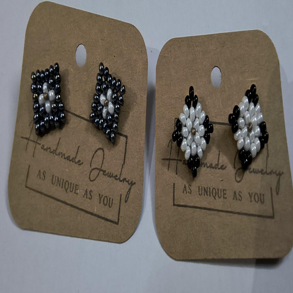 Stud Earrings - Color: Different Available