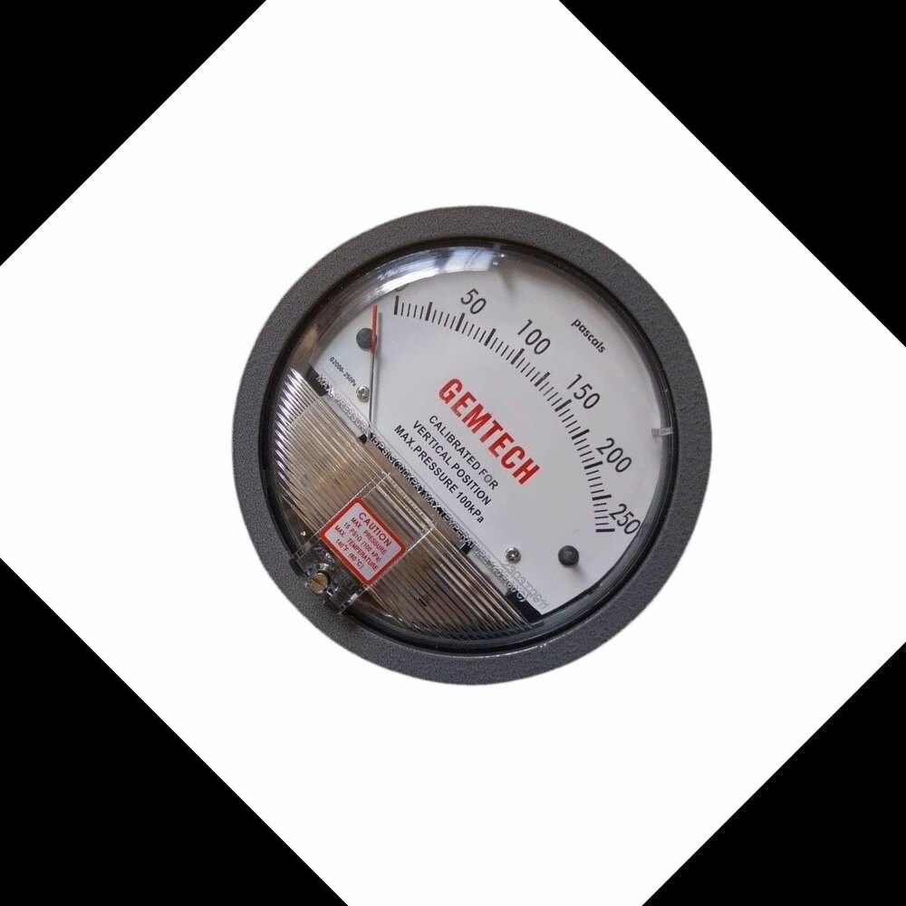 GEMTECH Differential Pressure Gauge Wholesaler For Mandsaur Madhya Pradesh