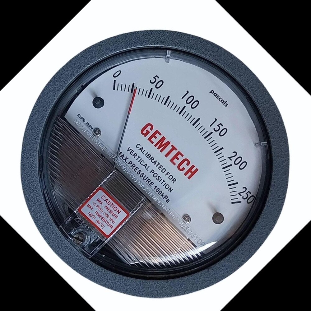 GEMTECH Differential Pressure Gauge From Amroha Uttar Pradesh