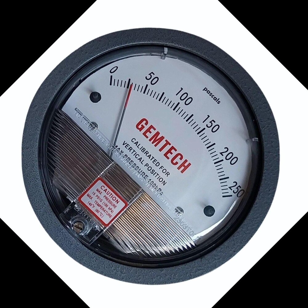 GEMTECH Differential Pressure Gauge From Amroha Uttar Pradesh