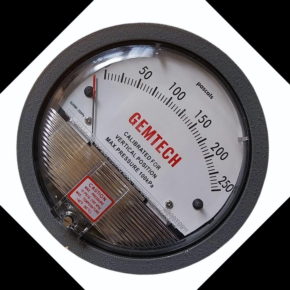 GEMTECH Differential Pressure Gauge From Amroha Uttar Pradesh
