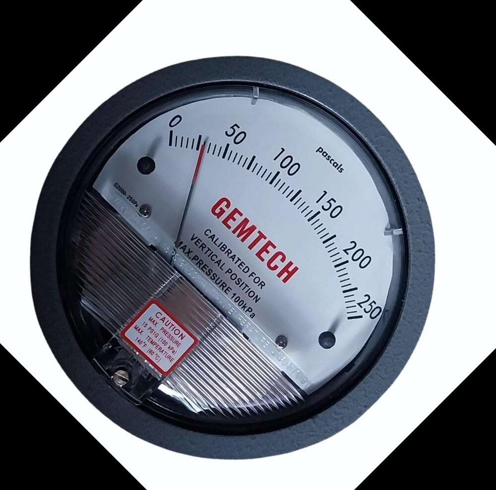 GEMTECH Differential Pressure Gauge From Amroha Uttar Pradesh