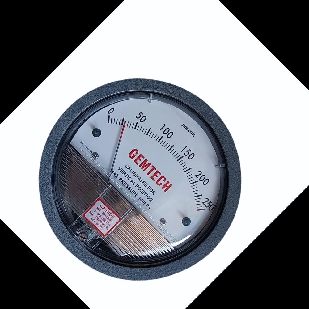GEMTECH Differential Pressure Gauge From Amroha Uttar Pradesh