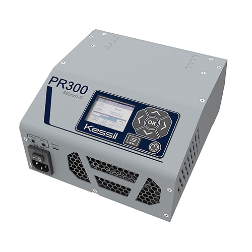 Temperature Controlled Photoreactor (Kessil) Photoreaction with Shielding Box