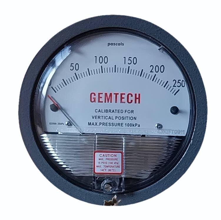 Distributor GEMTECH DIFFERENTIAL PRESSURE GAUGE In Dadri Uttar Pradesh