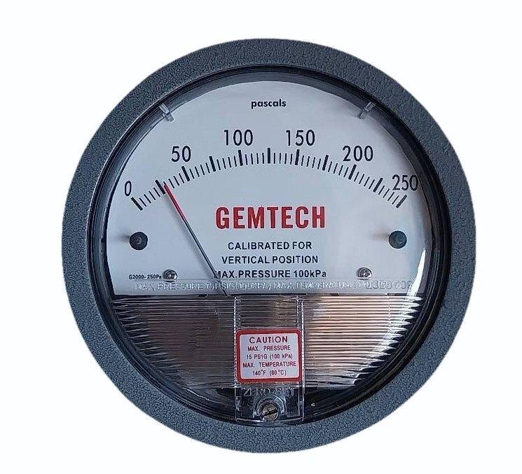 Distributor GEMTECH DIFFERENTIAL PRESSURE GAUGE In Dadri Uttar Pradesh