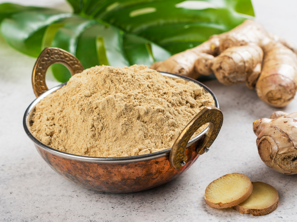 Ginger Powder - Food Grade, Blended Process, Brown Color, Fine Powder, 12 Months Shelf Life, Room Temperature Storage | Versatile Culinary Spice
