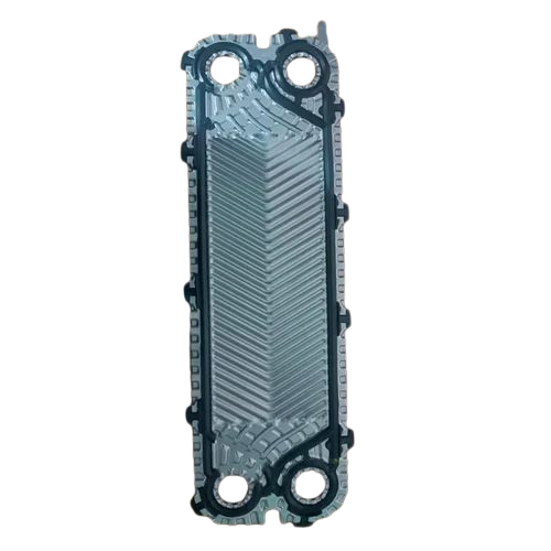 Plate Heat Exchanger Plate - Color: Silver