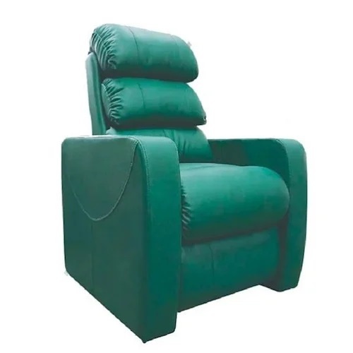 Green Leather Recliner Sofa - Design: Modern