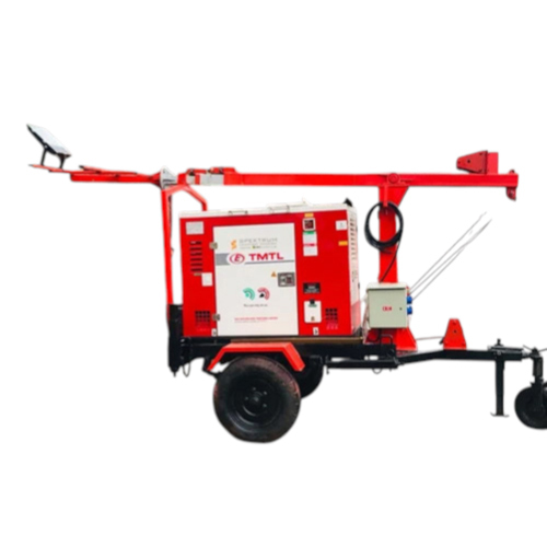 Telescopic Collapsible Mobile Lighting Tower