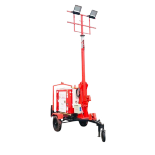Rotatable Mobile Light Tower