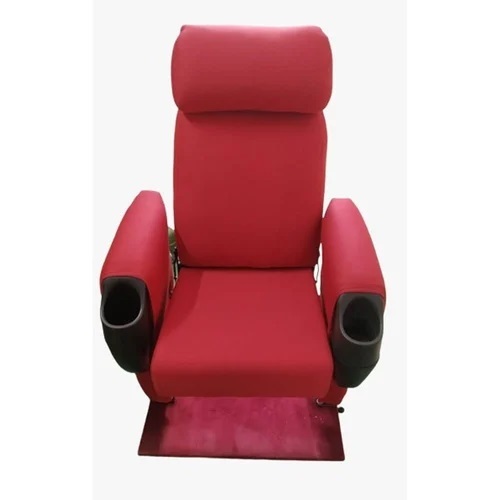 Tomato Red Push Back Theater Chair - Design: Modern