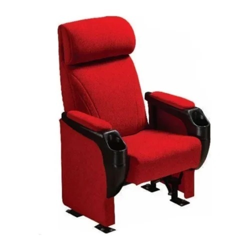 Dark Red Push Back Theater Chair - Design: Modern