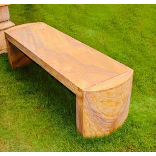 Sandstone stylish bench