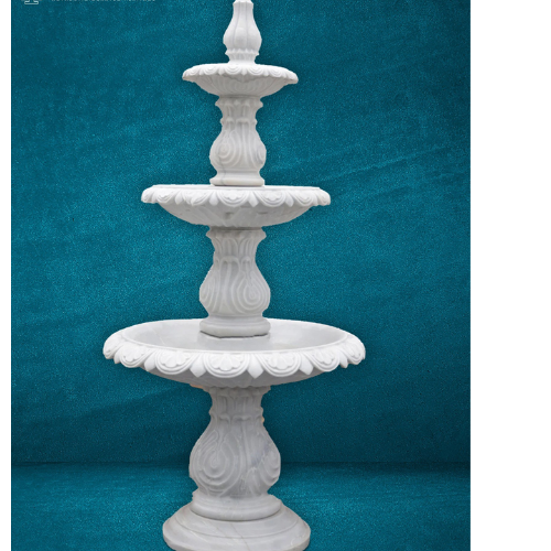 white Marble water fountain