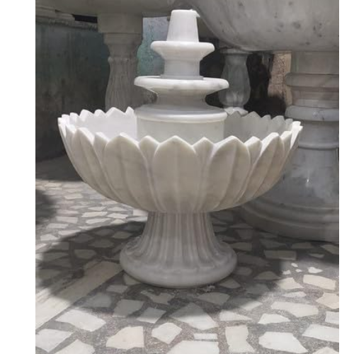 Pure White Marble Fountains