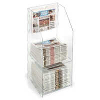 Magazine Display Stand - Color: Transparent
