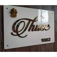 Acrylic Name Signboard