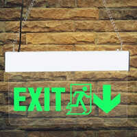 LED Exit Sign Board