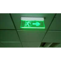 Emergency Exit Lights - Body Material: Acrylic