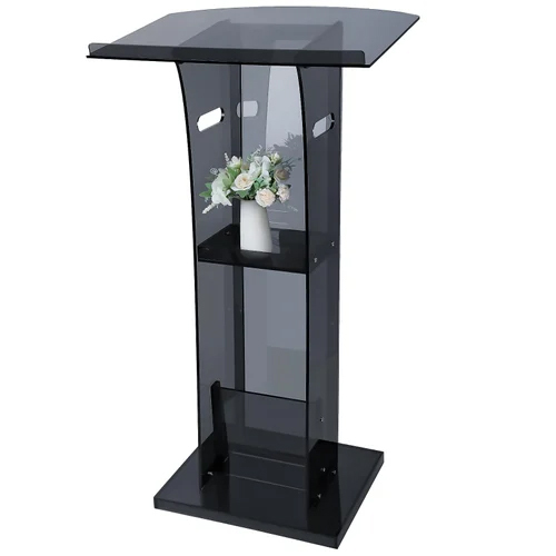 Acrylic Transparent Podium - Feature: Easy To Clean