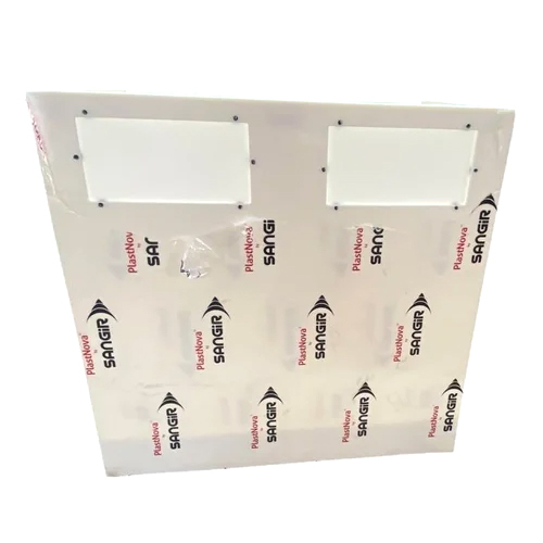 Polypropylene Chemical Storage Cabinet - Color: White
