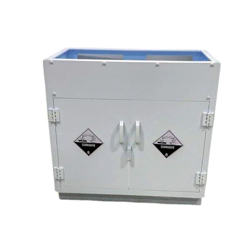Polypropylene Storage Cabinet - Color: Grey