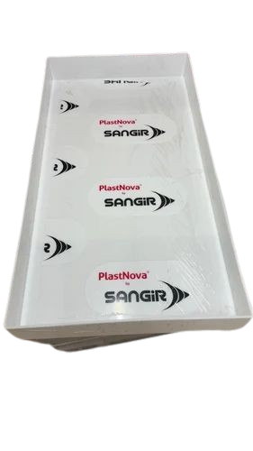 Polypropylene Tray - Color: White