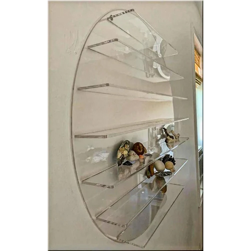 Acrylic Floating Shelves - Color: Transparent