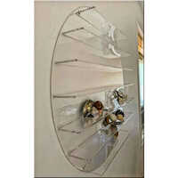 Acrylic Floating Shelves - Color: Transparent