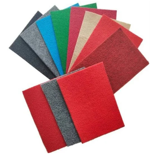 Synthetic Non Woven Ribbed Carpet