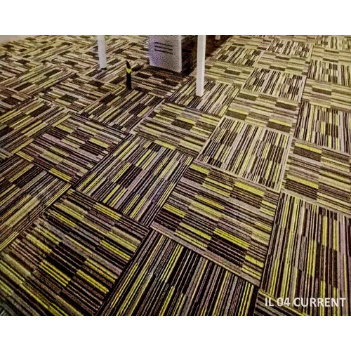 Illusion Multi Level Loop Carpet Tile