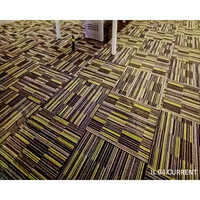 Illusion Multi Level Loop Carpet Tile - Advantage: Non-slip