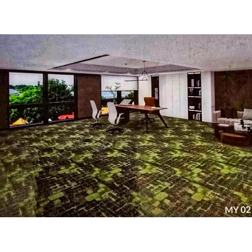 Maiya Nylon And Silk Thread Carpet Tiles