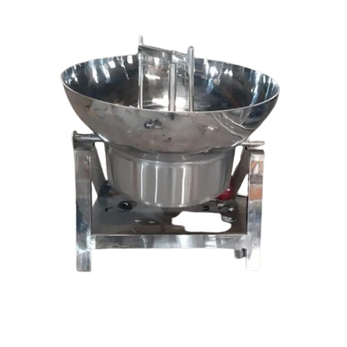 Stainless Steel Steam Operated Mawa Cattle