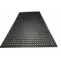Anti Skid Rubber Mat - Color: Black