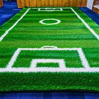 Artificial Football Turf - Color: Green