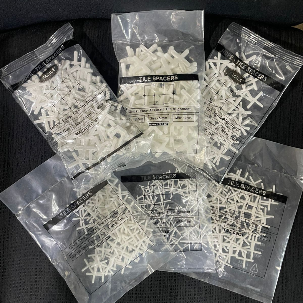 HDPE 10 mm High-Quality Facile Tile Spacers for Professional Tile Setting