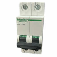 Xc60 Schneider 4a 2 Pole Mcb - Color: White