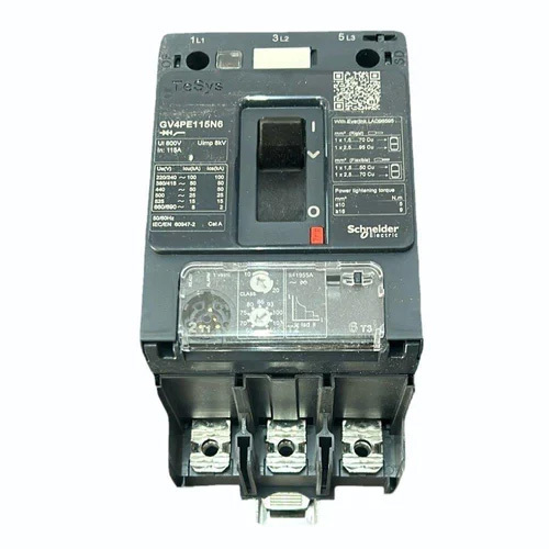Gv4Pe115N6 Schneider Mpcb - Color: Black