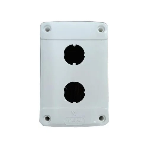Aluminum Electrical Junction Box - Color: White