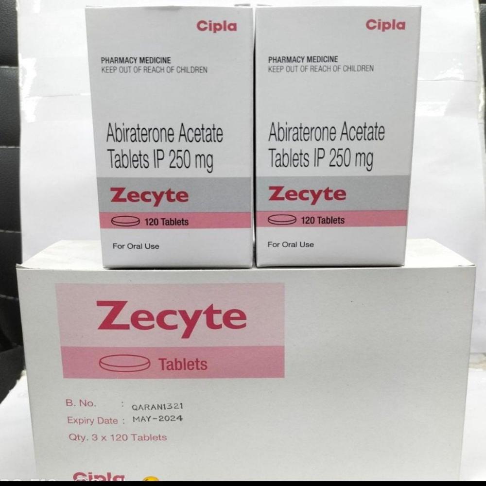 Zecyte 250mg Abiraterone Acetate Tablet
