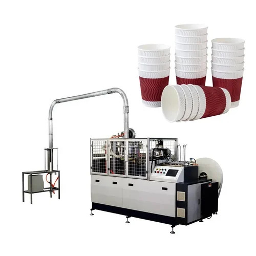 Fully Automatic Paper Cup Making Machine - Capacity: 6500 Pcs/hr