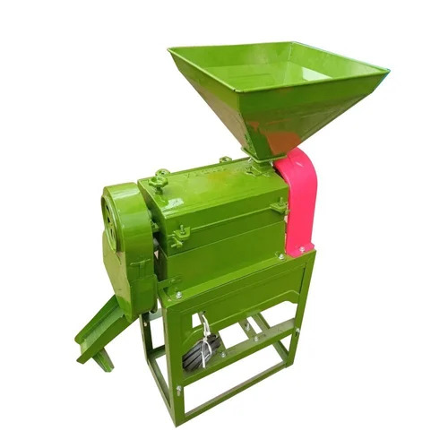 Mini Rice Mill - Mild Steel, Standard Size | Automatic Operation, 100 Kg/hr Capacity, 1-year Warranty