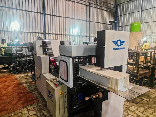 Double Colour Double Embossing Tissue Napkins Making Machine