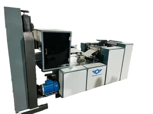 Paper Napkin Making Machine - Mild Steel, Automatic Grade, 4 Hp Power, 220v Voltage | White Color, 1 Year Warranty