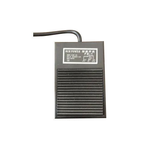 Plastic Foot Switch - Color: Black