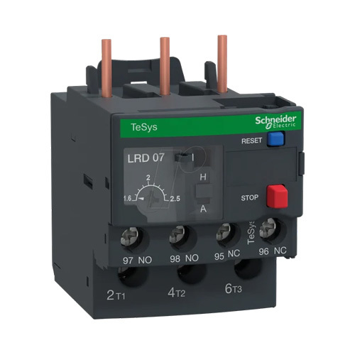 Lrd07 Schneider Overload Relay - Color: Black