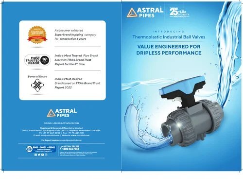 Thermoplastic Ball Valve Industrial True Union Ball valve