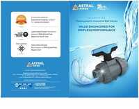 Thermoplastic Ball Valve Industrial True Union Ball valve